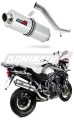 TIGER Explorer 1200 EXHAUST Triumph Muffler Auspuff Sportauspuff Silencer Echappement Silencieux Scarico Scarichi Escape Wydech Tłumik OVAL 2012 - 2016 DOMINATOR x