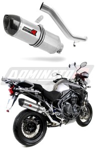 Triumph TIGER EXPLORER 1200 2012 - 2015 Exhaust Silencer Muffler HP1 + dB killer medium