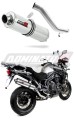 wydech tłumik DOMINATOR Okrągły pasujący do motocykla Triumph TIGER EXPLORER 1200 2012 - 2015 5
