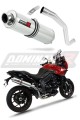exhaust muffler DOMINATOR ROUND fits to Triumph TIGER SPORT 1050 2013  2015 6