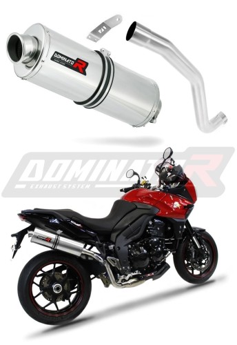 Tiger Sport 1050 EXHAUST Triumph Muffler Auspuff Sportauspuff Silencer Echappement Silencieux Scarico Scarichi Escape Wydech Tłumik OVAL 2016 - 2020 DOMINATOR x