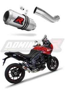 Triumph TIGER SPORT 1050 2013 - 2015 Low Level Exhaust Silencer Muffler GP + dB killer medium