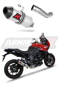 Triumph TIGER SPORT 1050 2013 - 2015 Low Level Exhaust Silencer Muffler HP3 + dB killer medium