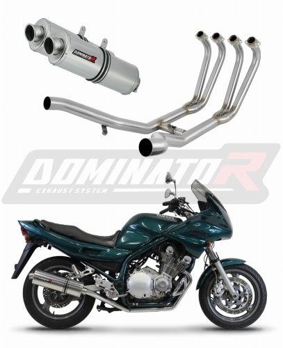 Yamaha XJ 900 Diversion 1994-2003 Motorcycle Dominator Exhaust Full system Collector Manifold Muffler Pot d'échappement Marmitta Escape OV x