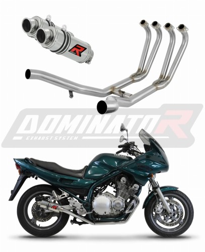 Yamaha XJ 900 Diversion 1994-2003 Motorcycle Dominator Exhaust Full system Collector Manifold Muffler Pot d'échappement Marmitta Escape GP1 x