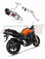 FZ6 FAZER S1 EXHAUST Yamaha Muffler Auspuff Sportauspuff Silencer Echappement Silencieux Scarico Scarichi Escape Wydech Tłumik Carbon Tip HP3 2004 - 2006 DOMINATOR x