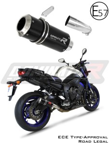 FZ 8 N / FZ8 S FAZER Homologated Exhaust Silencer GP BLACK 2010 - 2016
