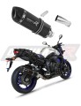 wydech tłumik DOMINATOR HP1 CZARNY pasujący do motocykla Yamaha FZ8 FAZER 2010 - 2016 7