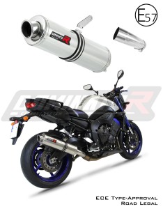 FZ 8 N / FZ8 S FAZER Homologated Exhaust Silencer ROUND 2010 - 2016