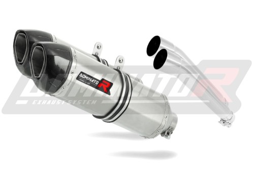 TDM 900 EXHAUST Yamaha Muffler Auspuff Sportauspuff Silencer Echappement Silencieux Scarico Scarichi Escape Wydech Tłumik Carbon Tip HP1 2002 - 2009 DOMINATOR  x