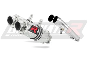 Yamaha FJ 1200 Exhaust Silencer Muffler GP1 + dB killer medium