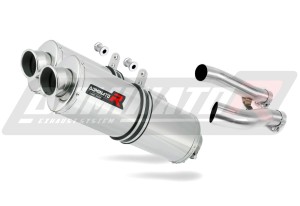 Yamaha XJR 1200 1995 - 1998 Exhaust Silencer Muffler OV + dB killer medium