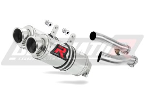 Yamaha XJR 1200 1995 - 1998 Exhaust Silencer Muffler GP1 + dB killer medium