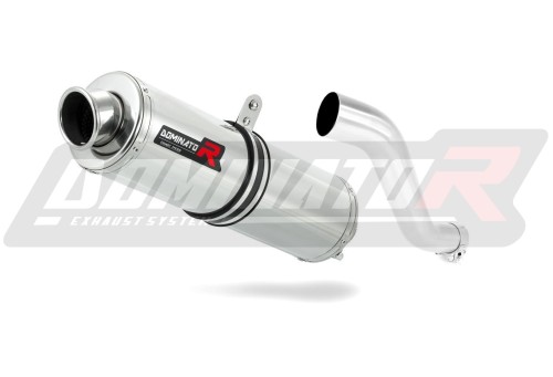 exhaust muffler DOMINATOR ROUND fits to Yamaha XTZ 660 TENERE 1991  1999 3