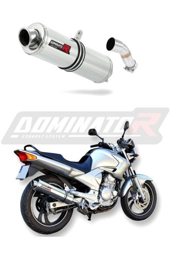 exhaust muffler DOMINATOR ROUND fits to Yamaha YBR 250  6