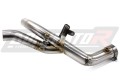 YZF R1 1000 RN22 Exhaust Cat Eliminator Catalyst Catalytic Converter Linkpipe Decat Downpipe 2009 - 2014 DOMINATOR  x
