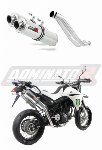 XT 660 X EXHAUST Yamaha Muffler Auspuff Sportauspuff Silencer Echappement Silencieux Scarico Scarichi Escape Wydech Tłumik ROUND 2004 - 2015 DOMINATOR  x