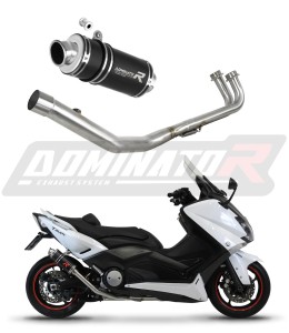 Yamaha XP 530 T-MAX 2012 - 2016 Full Exhaust System Collector Silencer GP1 BLACK + dB killer medium