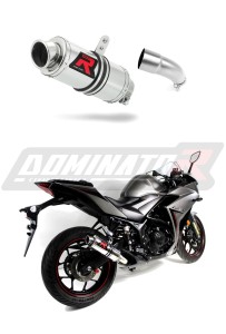 Yamaha YZF R3 2015 - 2018 Exhaust Silencer Muffler GP1 + dB killer medium