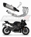 kompletny układ wydechowy z tłumikiem DOMINATOR Full System Tytanowy HP6 pasujący do motocykla Yamaha YZF R1 1000 RN32 2015 - 2016 6