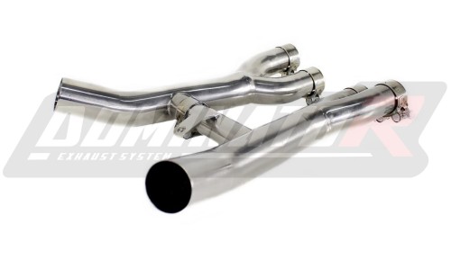 decat tłumik środkowy DOMINATOR Mid Pipe pasujący do motocykla XJR 1200 1995 - 1998 5