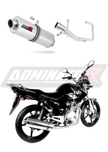 Yamaha YBR 125 2009 - 2018 Full Exhaust System Collector Silencer OV + dB killer medium