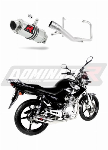 kompletny układ wydechowy z tłumikiem DOMINATOR Full System GP1 pasujący do motocykla Yamaha YBR 125 2009 - 2018 5