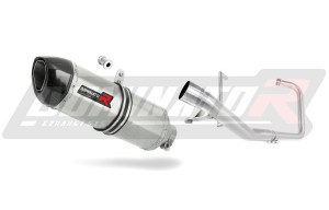 Yamaha YBR 125 2000 - 2008 Full Exhaust System Collector Silencer HP1 + dB killer medium