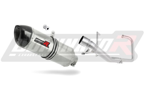kompletny układ wydechowy z tłumikiem DOMINATOR Full System HP1 pasujący do motocykla Yamaha YBR 125 2000 - 2008 3