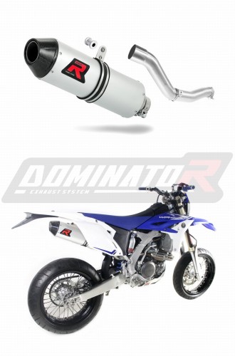 WR 450 F EXHAUST Yamaha Muffler Auspuff Sportauspuff Silencer Echappement Silencieux Scarico Scarichi Escape Wydech Tłumik Carbon Tip MX 2007 - 2011 DOMINATOR  x