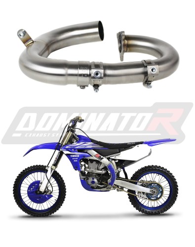thumbnail image 2 of DOMINATOR Header Head Pipe For Kawasaki KX450F KXF450 2012-2018 - Stainless Steel 2 of 6