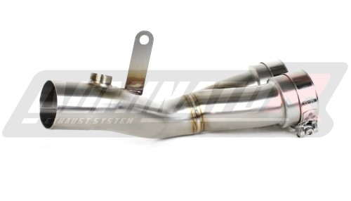 YZF R6 Exhaust YAMAHA Cat Eliminator Catalyst Catalytic Converter Linkpipe Decat Downpipe 2017 - 2020 DOMINATOR  x