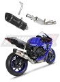 exhaust muffler DOMINATOR HP1 BLACK fits to Yamaha YZF R1 1000 RN65 2020  2022 3
