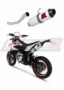 Yamaha WR 125 X 2009 - 2014 Exhaust Silencer Muffler MX2 + dB killer medium