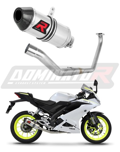complete exhaust system with muffler DOMINATOR Full System HP3 fits to Yamaha YZF R125 2019  2020 6