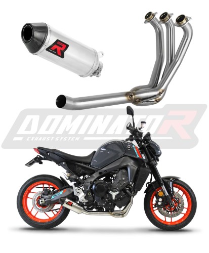 Yamaha MT 09 2021 - 2022 Full  Exhaust System  Muffler Auspuff Sportauspuff Silencer Echappement Silencieux Scarico Scarichi Escape Collector Manifold Wydech Tłumik  HP3 Low Level  DOMINATOR x