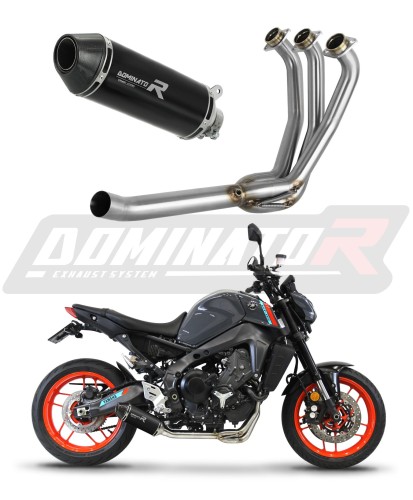 Yamaha MT 09 2021 - 2023 Low Level Full system Kolektor wydech Tłumik HP3 BLACK + dB killer medium