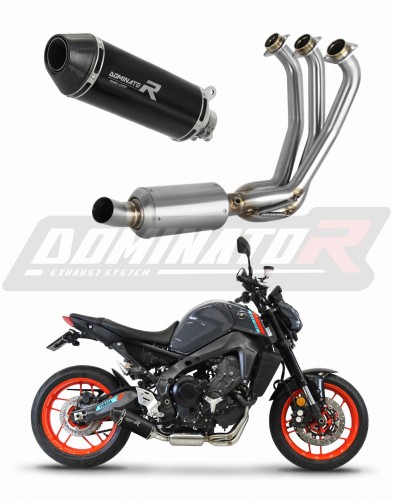 Yamaha MT 09 2021 - 2023 Low Level EX Full system Kolektor wydech Tłumik HP3 BLACK + dB killer medium