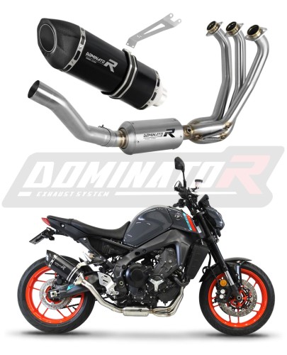 Yamaha MT 09 2021 - 2023 EX Full system Kolektor wydech Tłumik HP5 BLACK + dB killer medium