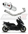 Yamaha T-MAX 500 2008 - 2011 Full system Kolektor wydech Tłumik OV + dB killer medium