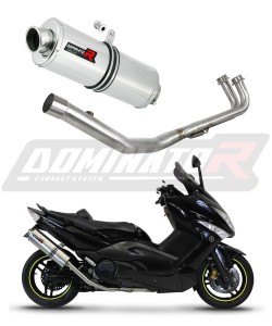 Yamaha T-MAX 500 2008 - 2011 Full Exhaust System Collector Silencer OV + dB killer medium