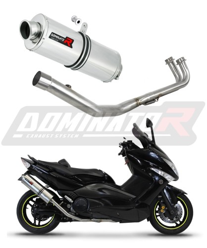 Yamaha T-MAX 500 2008 - 2011 Full system Kolektor wydech Tłumik OV + dB killer medium