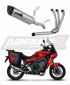 Yamaha Tracer 9 / GT 2021 - 2024 Full Exhaust System Collector Silencer HP6 + dB killer medium