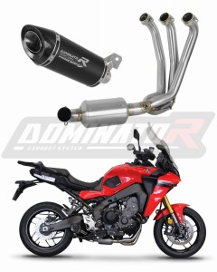 Yamaha Tracer 9 / GT 2021 - 2023 Full Exhaust System Collector Silencer HP8 BLACK EX + dB killer medium