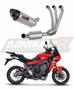 Yamaha Tracer 9 / GT 2021 - 2024 Full Exhaust System Collector Silencer HP8 EX + dB killer medium