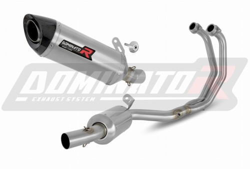 Yamaha MT-03 MT 03 2022 Exhaust Muffler Manifold Collector Auspuff Sportauspuff Silencer Echappement Silencieux Scarico Marmitta Scarichi Escape Wydech Tłumik Kolektor HP8 DOMINATOR Full Exhaust System EX x