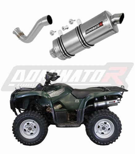 exhaust muffler DOMINATOR P7 fits to Yamaha YFM 700 GRIZZLY 2007  2015 8