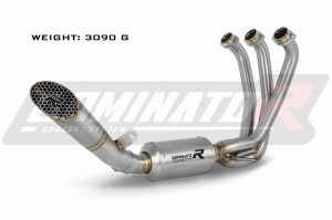 Yamaha XSR 900 2022 - 2023 Low Level EX Full Exhaust System Collector Silencer GP3
