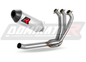 Yamaha XSR 900 2022 - 2023 Low Level Full Exhaust System Collector Silencer HP3 + dB killer