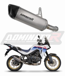 Honda XL 750 TRANSALP 2023 Exhaust Silencer Muffler Titanium HP6 + dB killer